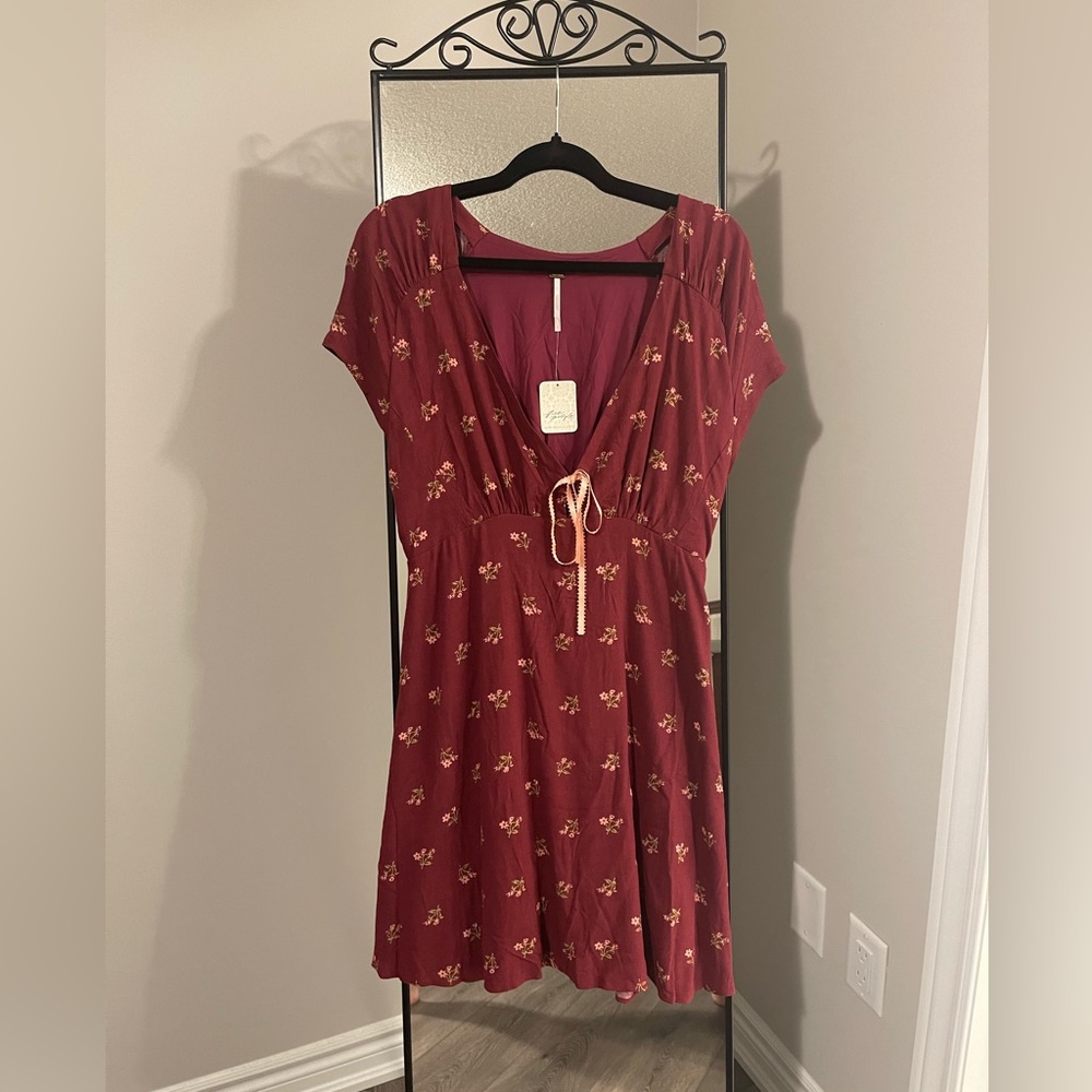 Free people floral dress brand new